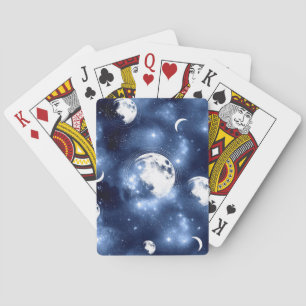 Jeu De Cartes Luminosité de la lune   Phases de la lune dans les