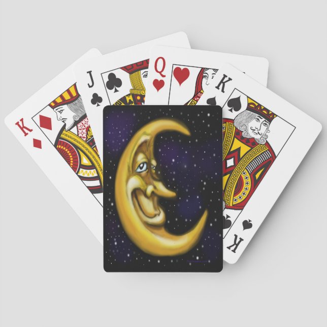 Jeu De Cartes Lune (dos)