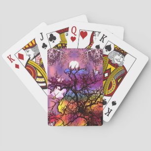 Jeu De Cartes Lune dans l'arbre...