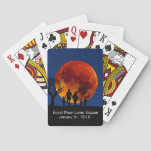 Jeu De Cartes Lune de sang Éclipse lunaire 2018