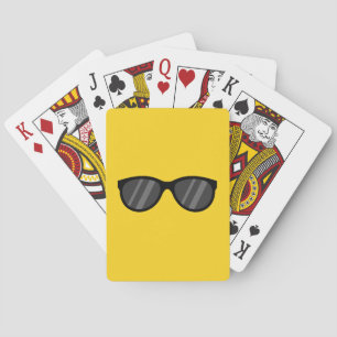 Jeu De Cartes Lunettes de soleil de dessin cool