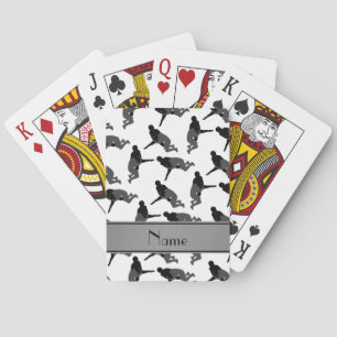 Jeu De Cartes Lutte blanche nommée personnalisée