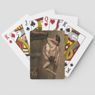 Jeu De Cartes Lutteurs (par Thomas Eakins)