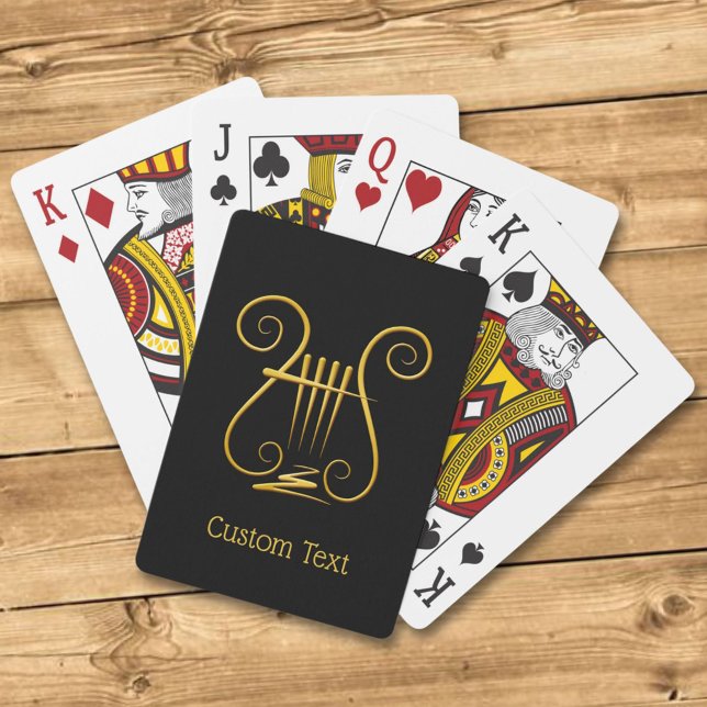 Jeu De Cartes Lyre d'or (Créateur téléchargé)