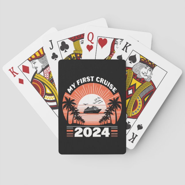 Jeu De Cartes Ma première croisière 2024 (dos)