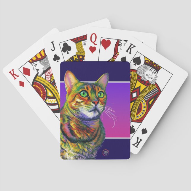 Jeu De Cartes Macchi Kitty Vous regarder dans l'incrédulité (dos)