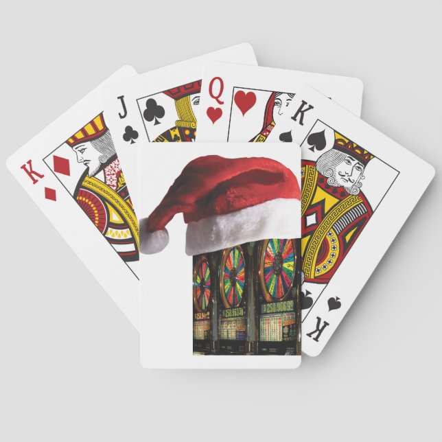 Jeu De Cartes Machine à sous de Vegas de Noël (dos)