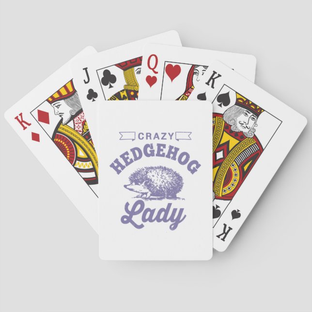 Jeu De Cartes Madame folle de hérisson (dos)