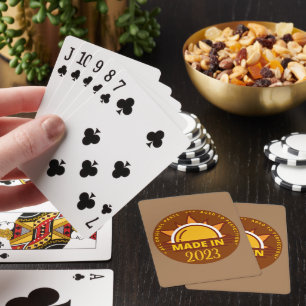 Jeu De Cartes MADE IN 2023 drôle cadeau d'anniversaire