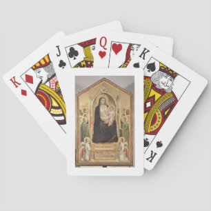 Jeu De Cartes Madonna and Child Enthroned, c.1300-03 (PRE-restor