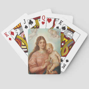 Jeu De Cartes Madonna et l'enfant