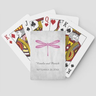 Jeu De Cartes Magenta Dragonfly Mariage Jouer des cartes