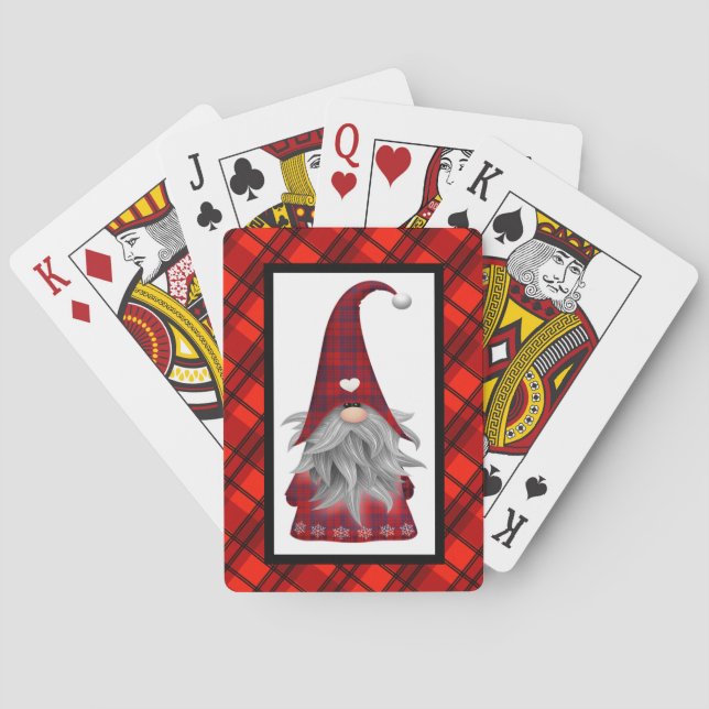 Jeu De Cartes Magicien de Noël (dos)