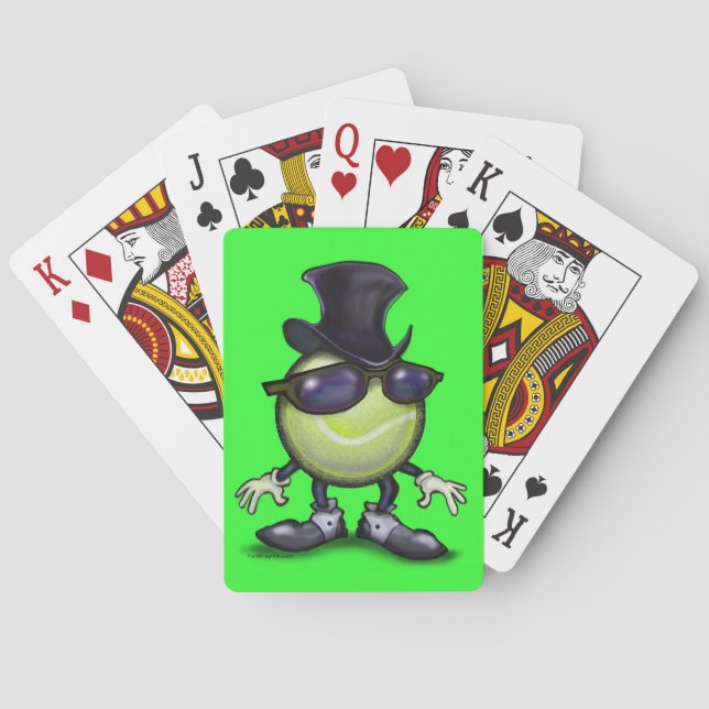 Jeu De Cartes Magicien de tennis (dos)