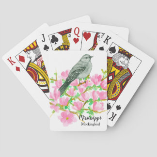 Jeu De Cartes Magnolia Tree Mississippi Fleurs Souvenir