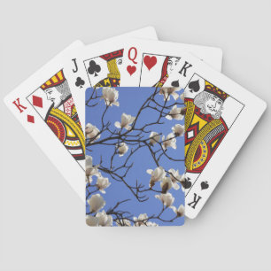 Jeu De Cartes Magnolias florissants
