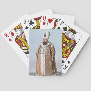 Jeu De Cartes Mahomet (Mehmed) III (1566-1603) Sultan 1595-1603,