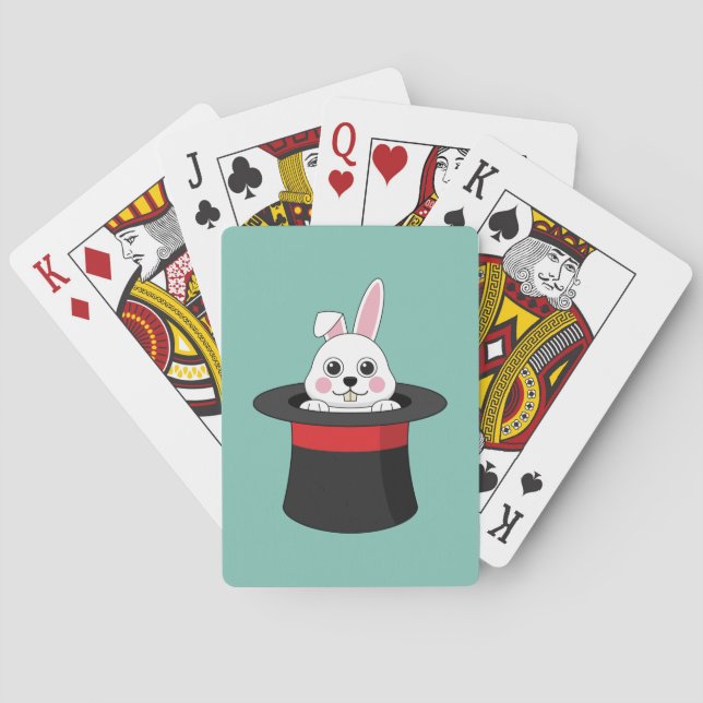Jeu De Cartes Maillot dans le Casquette Assistant (dos)