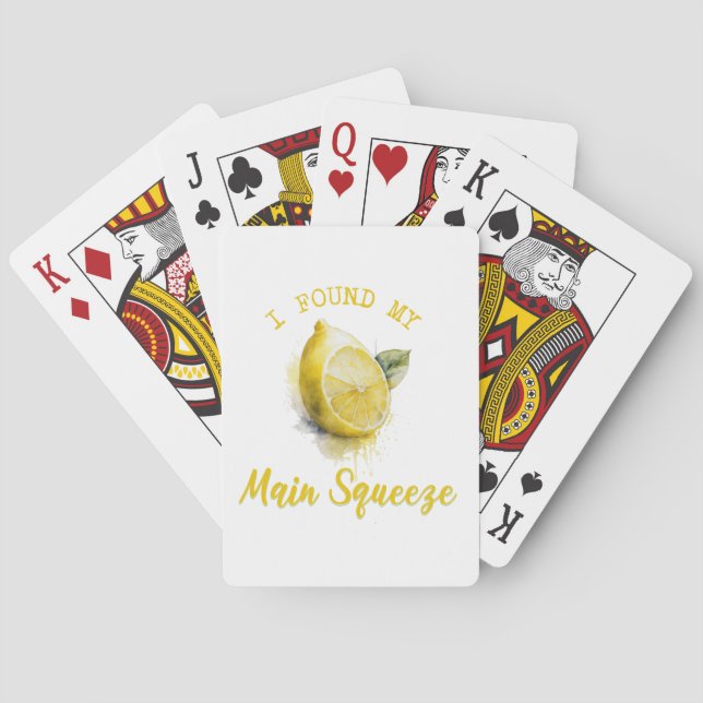 Jeu De Cartes  main squeeze bachelorette party watercorlor (dos)
