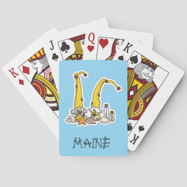 Jeu De Cartes Maine Gnomes Welcome Home  (dos)