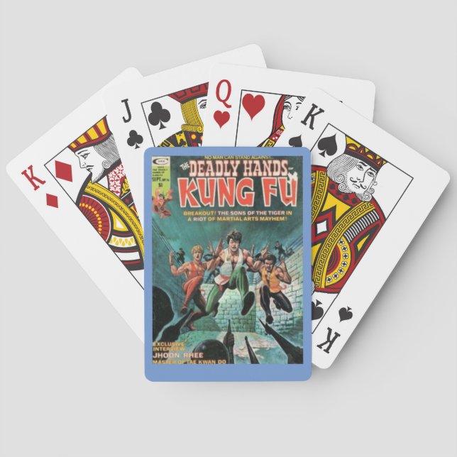 Jeu De Cartes Mains mortelles 17 (dos)