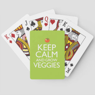 Jeu De Cartes Maintenez calme et cultivez le légume