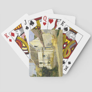 Jeu De Cartes Maison avec échafaudage (construction Vintage)