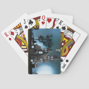 Jeu De Cartes Maison de dessin d'Halloween très Cool