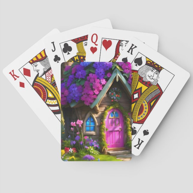 Jeu De Cartes Maison de fée (dos)