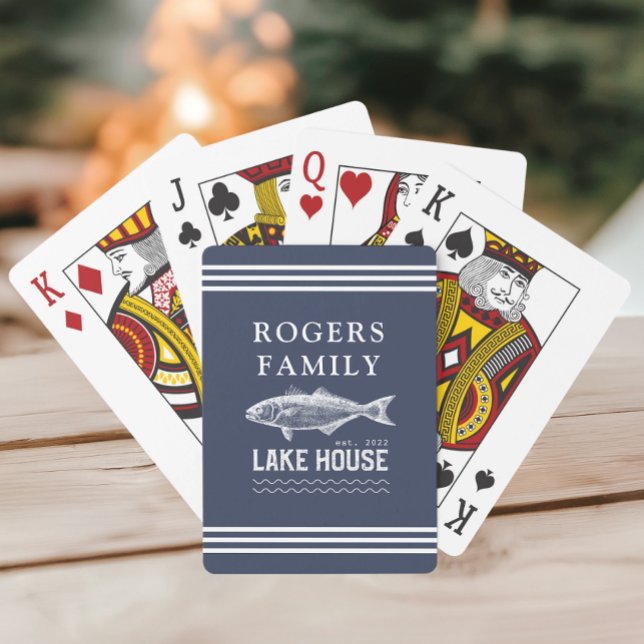 Jeu De Cartes Maison de lac de vacances familiale (Créateur téléchargé)