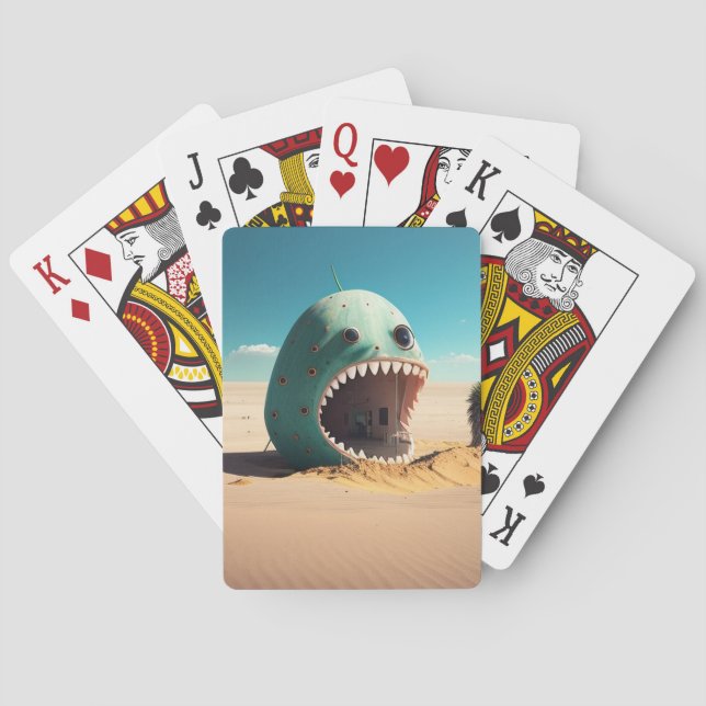Jeu De Cartes Maison du monstre du désert (dos)