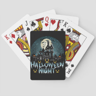 Jeu De Cartes Maison hantée, Soirée d'Halloween effrayante