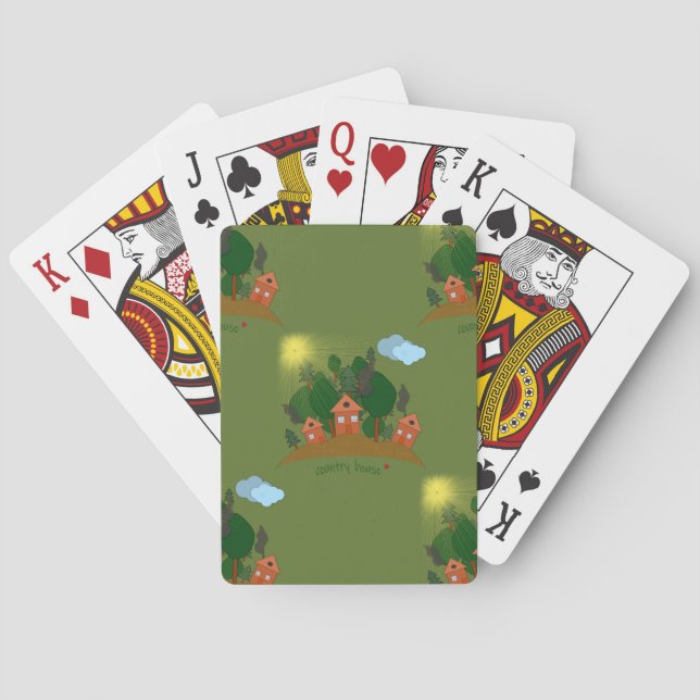 Jeu De Cartes Maisons de banlieue. (dos)