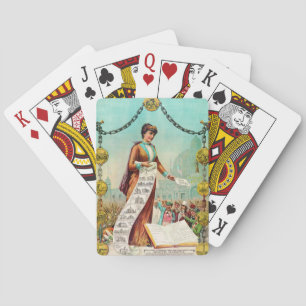 Jeu De Cartes Maisons libres 1890