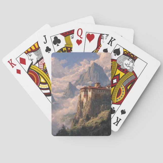 Jeu De Cartes Majestic Mountain Sunrise Playing Cards (dos)
