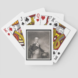 Jeu De Cartes Major General Henry Knox (1750-1806) engraved by J