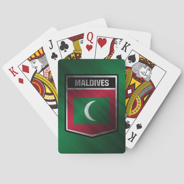 Jeu De Cartes Maldives (dos)