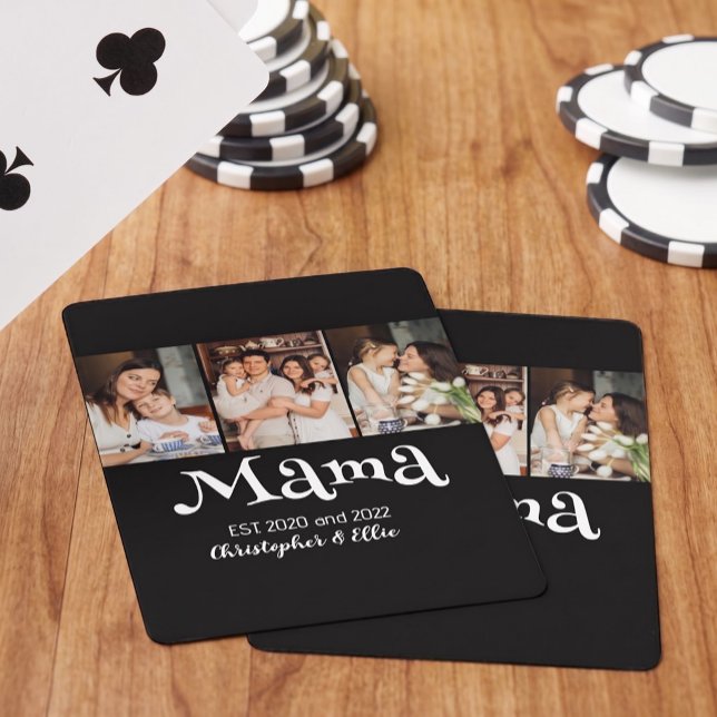 Jeu De Cartes Mama a établi les noms des enfants Texte amusant 3 (Créateur téléchargé)