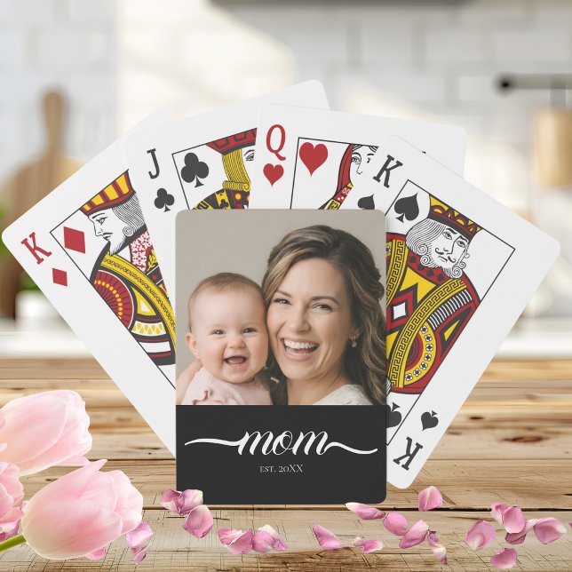 Jeu De Cartes Maman a établi un script moderne Photo personnalis (Créateur téléchargé)