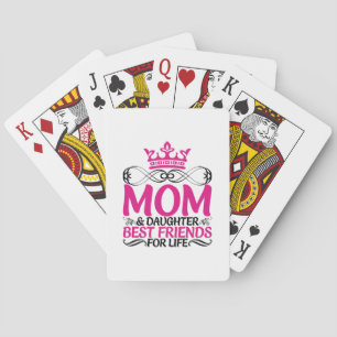Jeu De Cartes Maman Art Maman Et Fille Meilleurs Amis