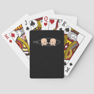 Jeu De Cartes Maman De Twin Grossesse Twins Maman Enceinte Avec