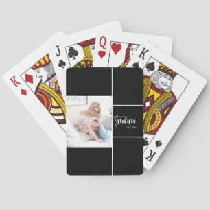 Jeu De Cartes Maman Élégante Noire Ajouter Une Photo