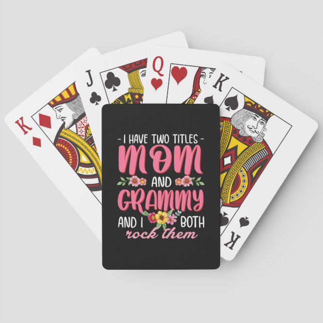 Jeu De Cartes Maman Et Grammy Anniversaire (dos)