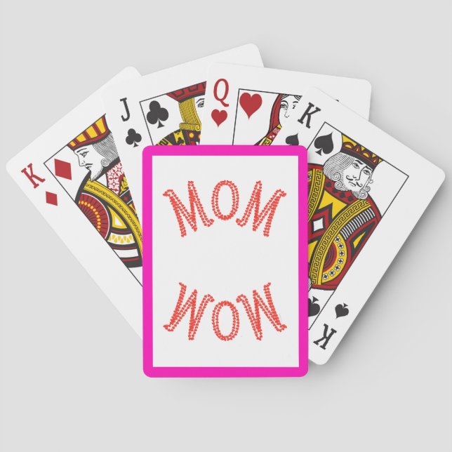 Jeu De Cartes Maman Wow (dos)