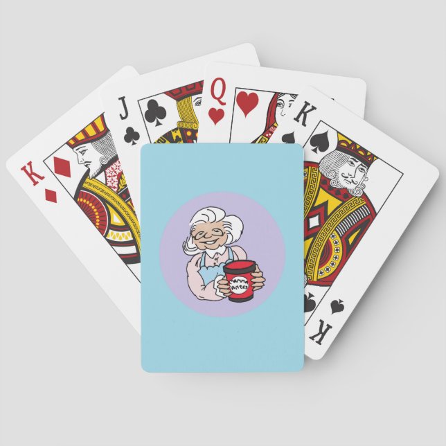 Jeu De Cartes Mamma Antes kortlek (dos)
