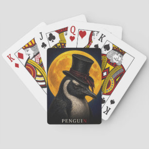 Jeu De Cartes Manchot Haut-de-forme Gothique Surréaliste