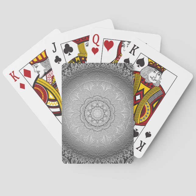 Jeu De Cartes Mandala (dos)