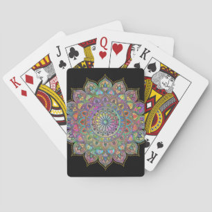Jeu De Cartes Mandala Inde Style 1