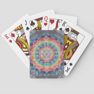 Jeu De Cartes Mandala Tie Dye Bicycle Playing Cards