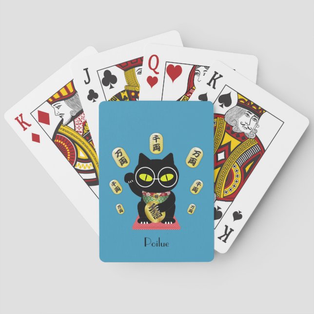 Jeu De Cartes Maneki Neko Lucky Poilue (dos)